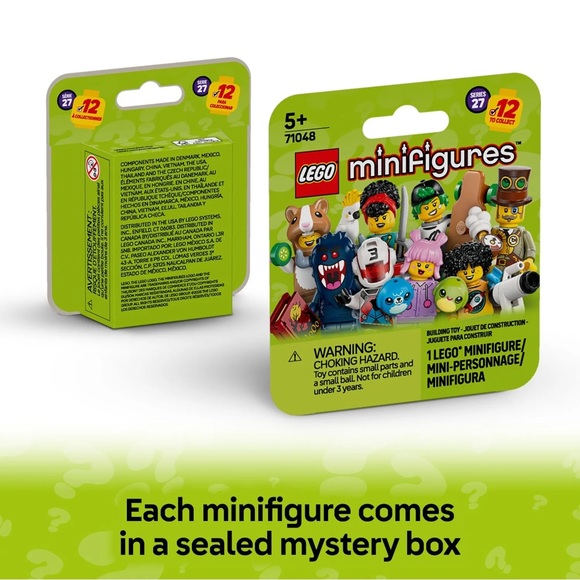 LEGO Minifigures Series 27 Pack Mystery Blind Box, 1 of 12 Possible — New ! - Picture 3 of 7
